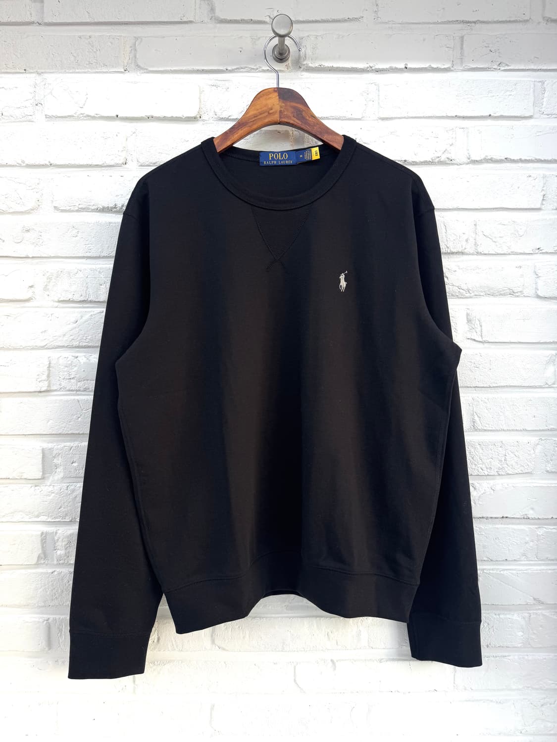 폴로 블랙 맨투맨 상품이미지3