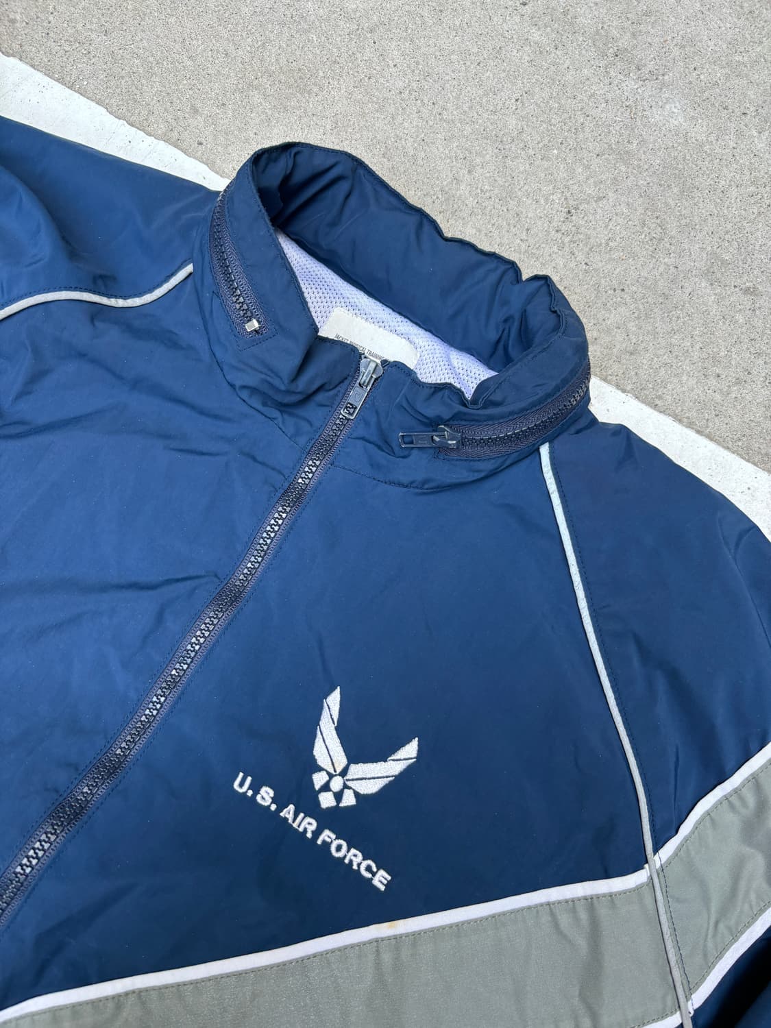 U.S. AIR FORCE네이비 바람막이 상품이미지6