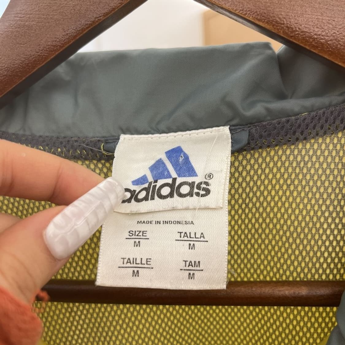 아디다스 올드스쿨 레트로 테크웨어 바람막이 아노락 M C10717 상품이미지5