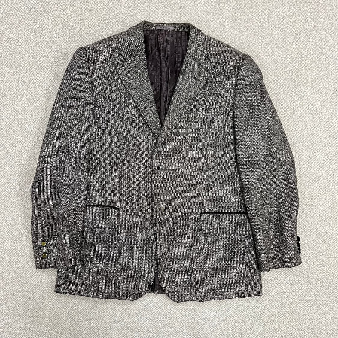 42R 지방시 헤링본 울 자켓 블레이져 0219M 상품이미지1