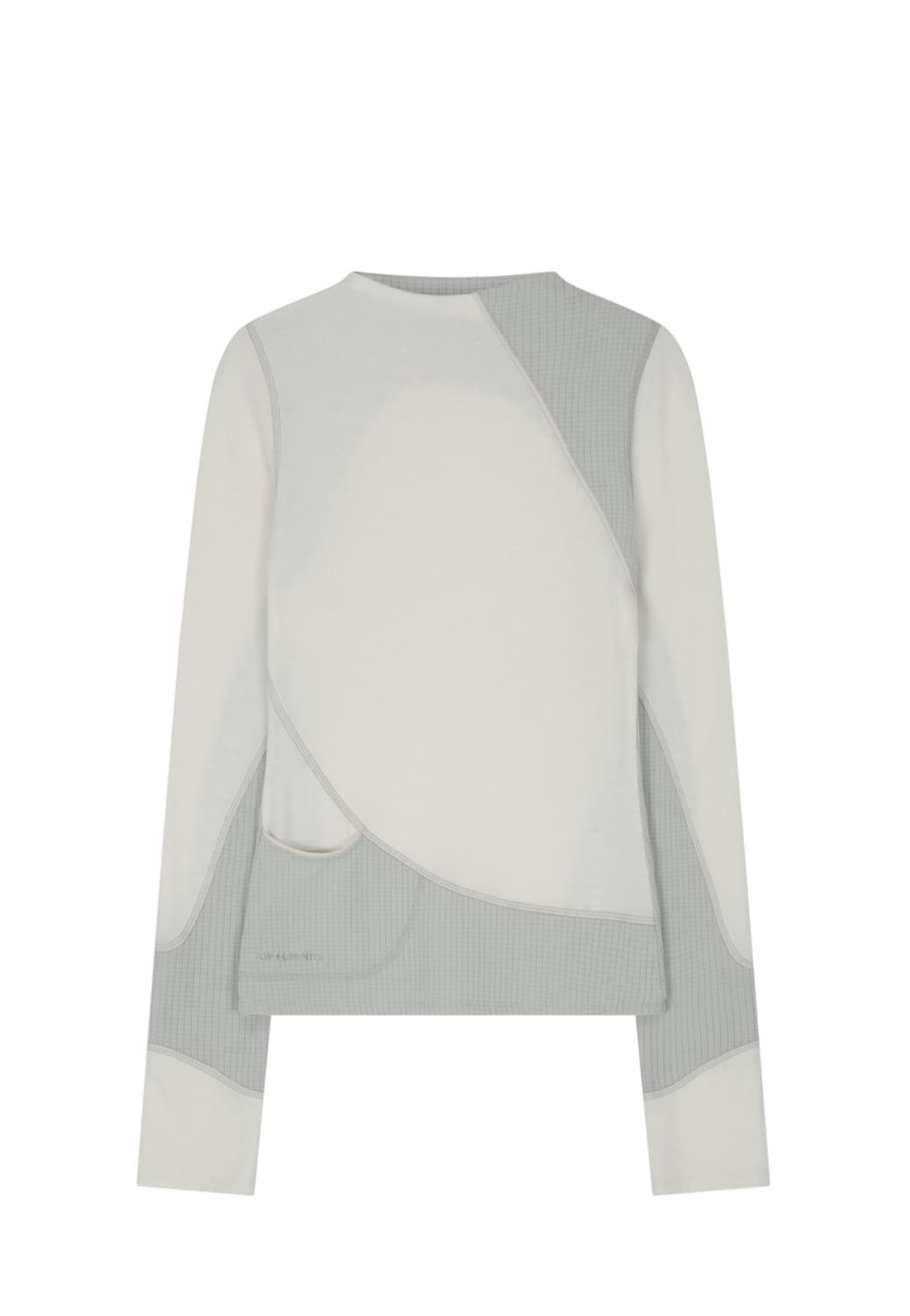 Paneled Knit Top  상품이미지3