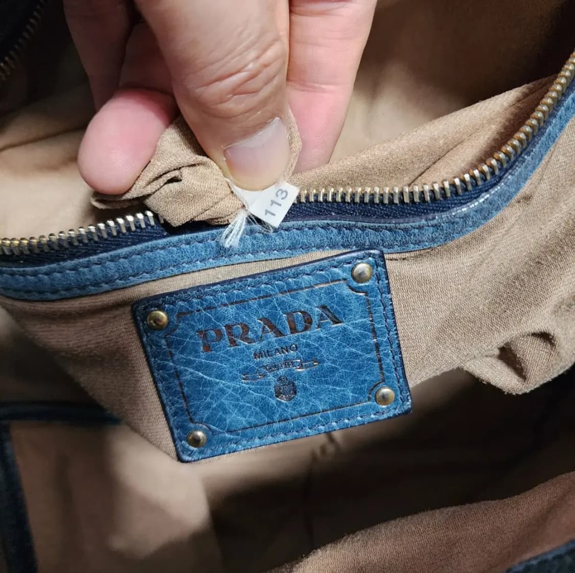 프라다 비텔로 샤인 토트백 상품이미지8