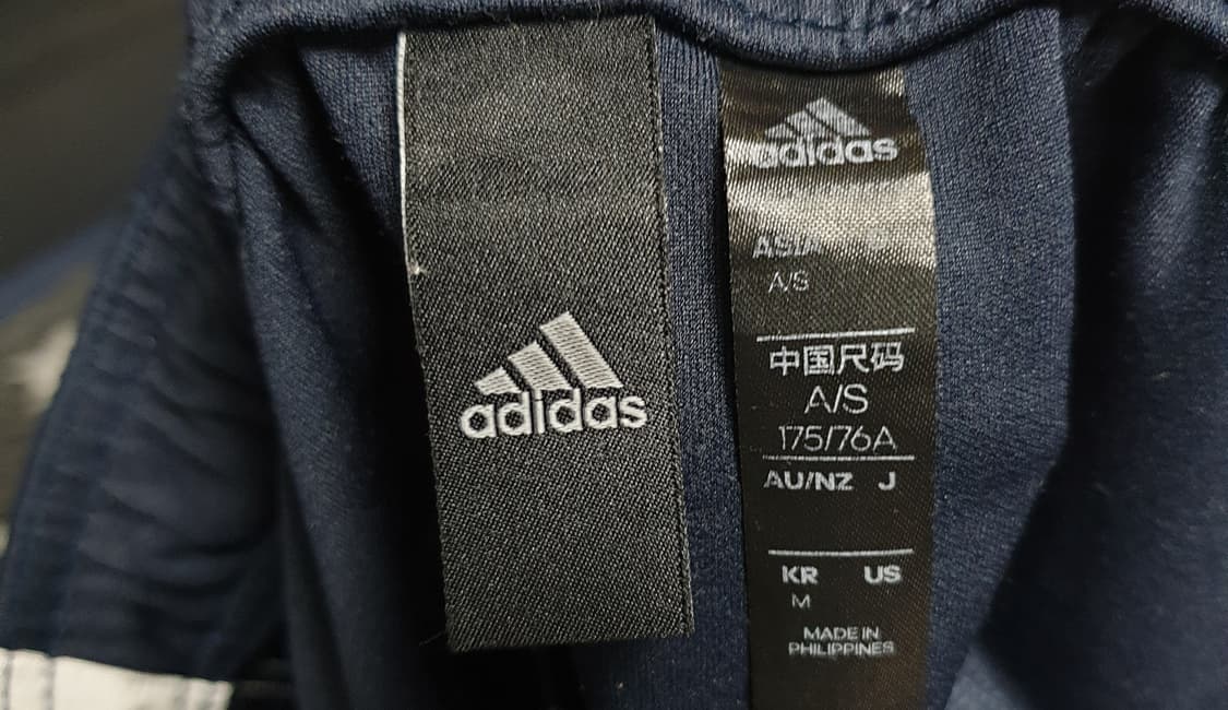 아디다스 3선 WU 져지 셋업 네이비 (상의:L 하의:M) 상품이미지8