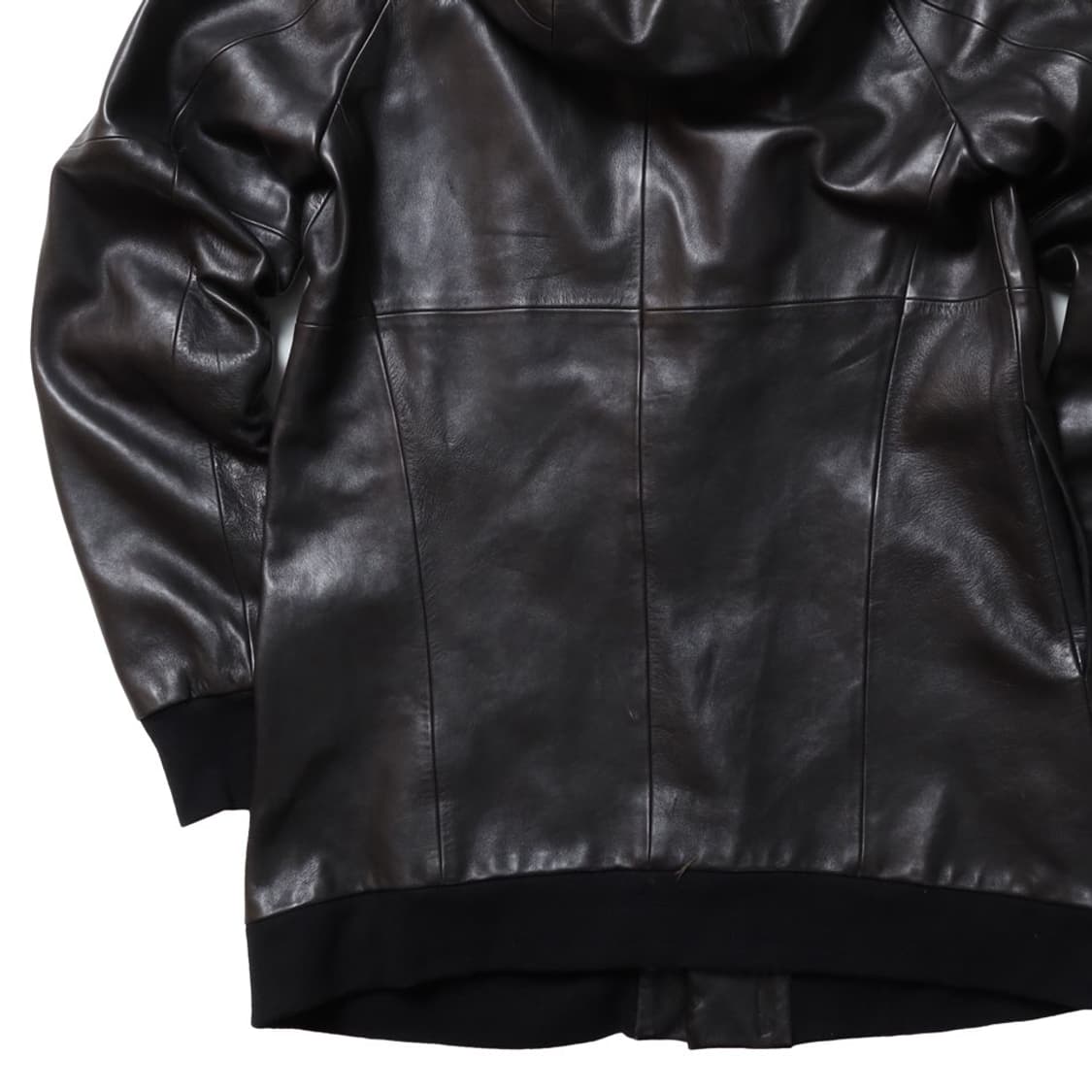 율리우스 Julius Leather Hoodie Coat 상품이미지7