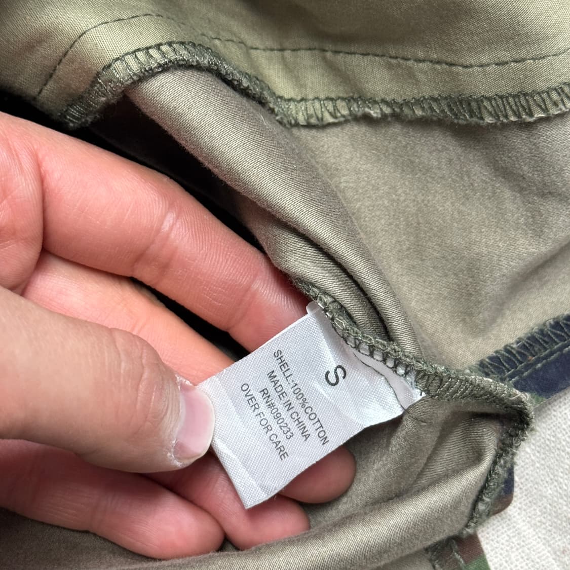 피오갓 og 팍선 카모 후드 아노락 S(100) 상품이미지8