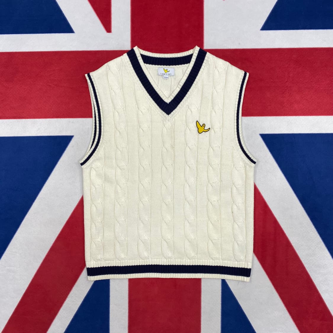 와릿이즌 니트 베스트 M 실측 L  상품이미지1