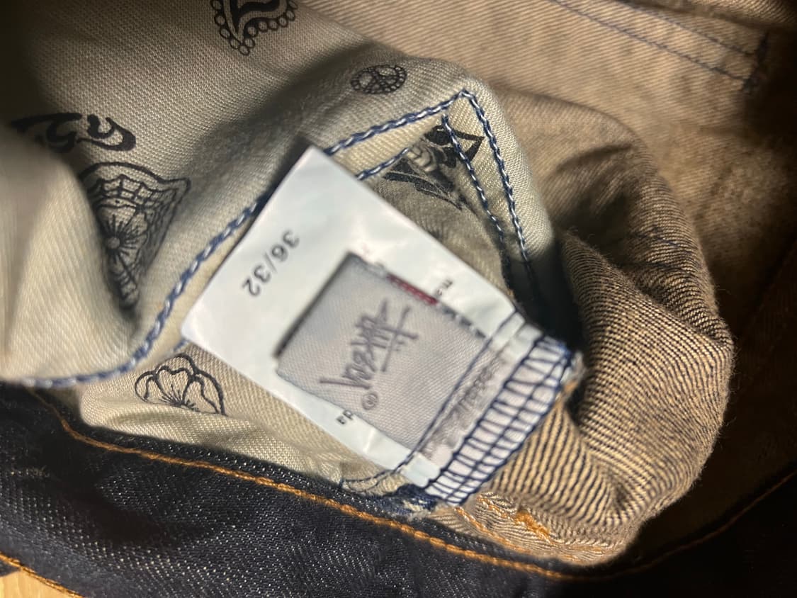 스투시 올드 빈티지 데님 청바지 상품이미지5