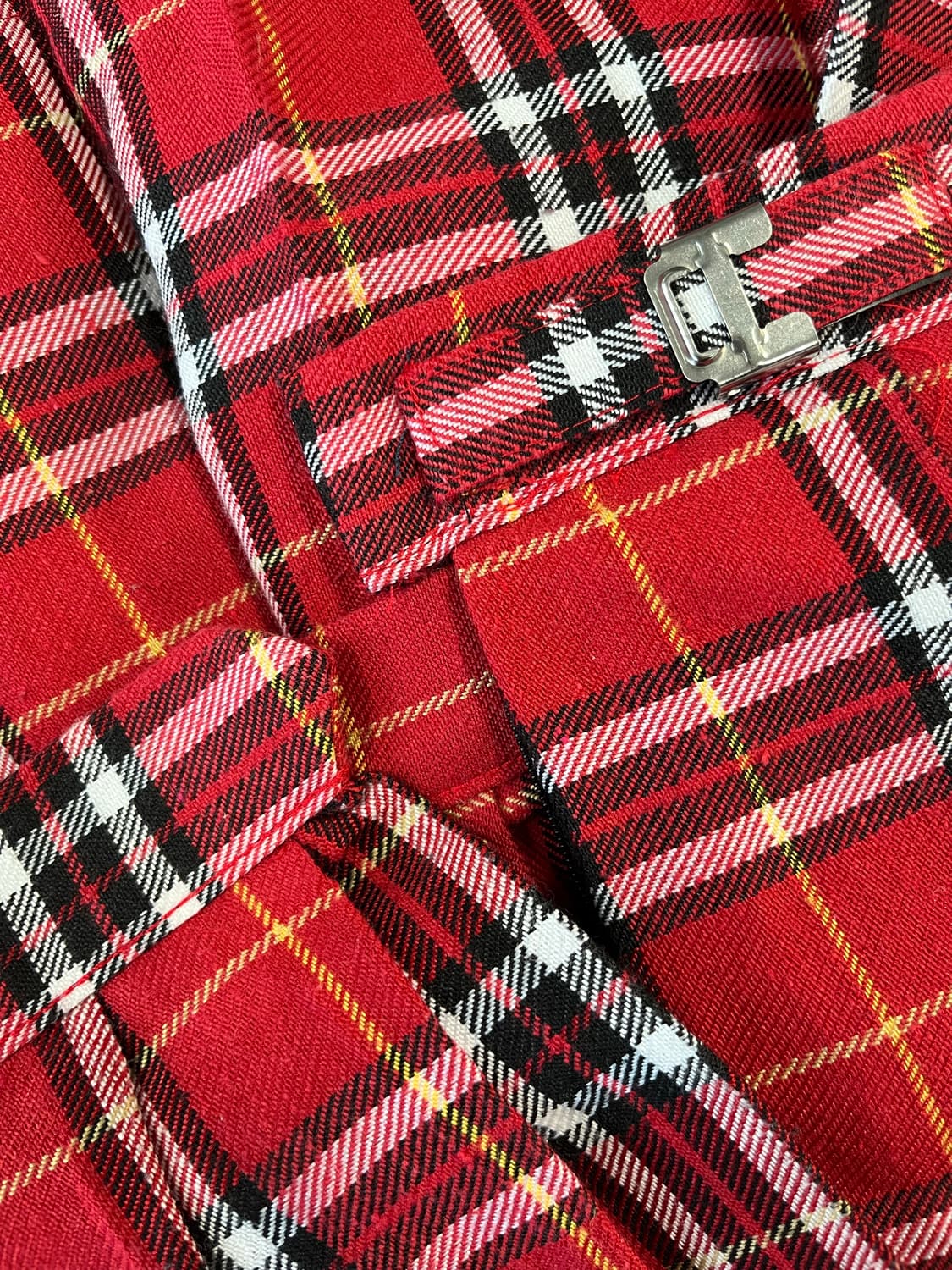 ★BIG SALE★ SA 레드 체크 스커트 상품이미지3