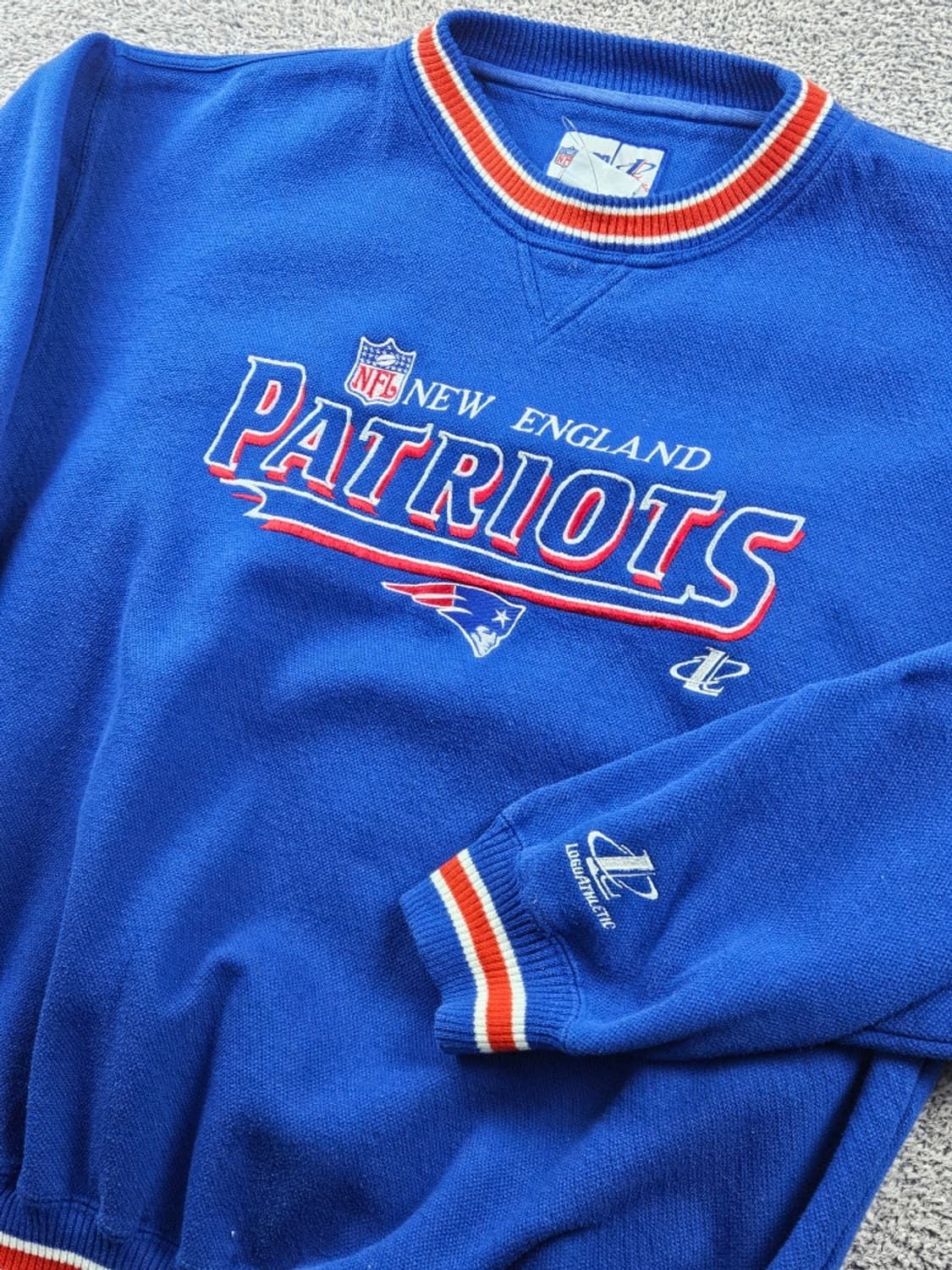 로고에슬레틱 NFL뉴잉글랜드패트리어츠 맨투맨 스웻 셔츠(XL)/10951 상품이미지6