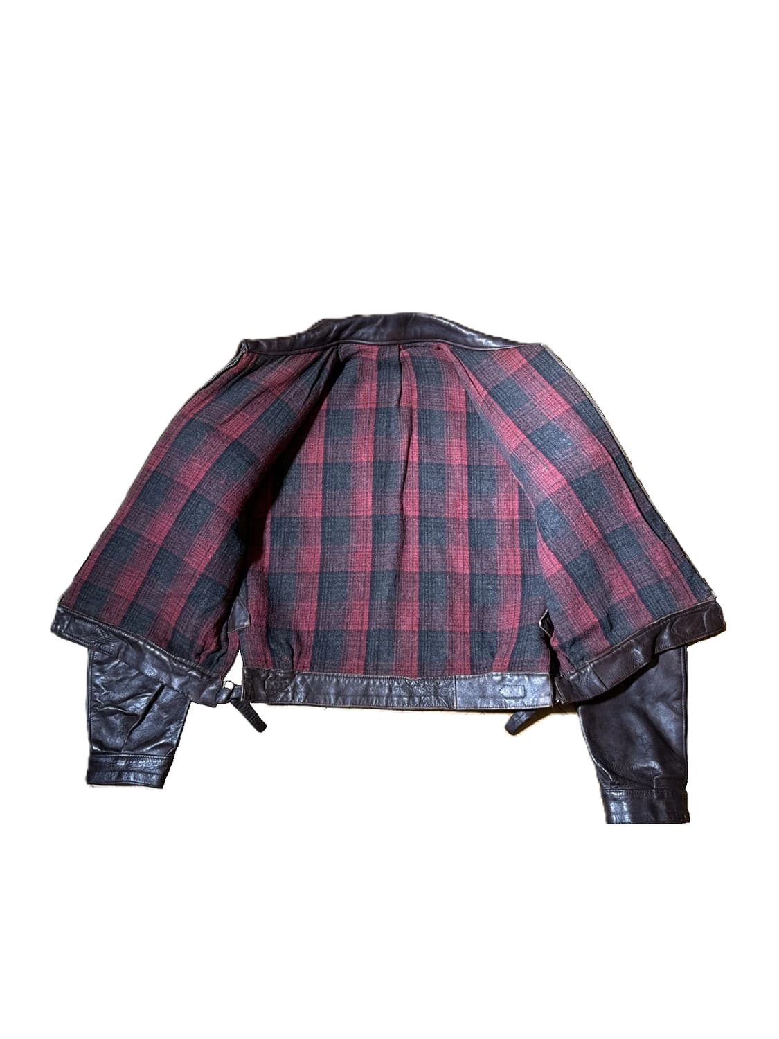1940s French Cyclist Leather Jacket 상품이미지4