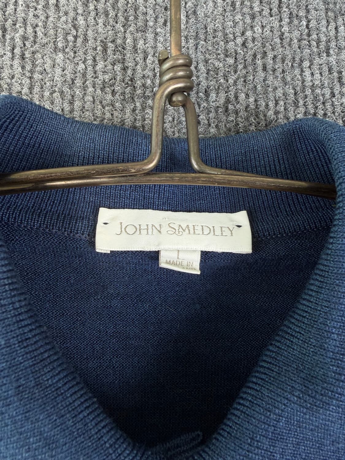 존스메들리 메리노울 카라니트 상품이미지7