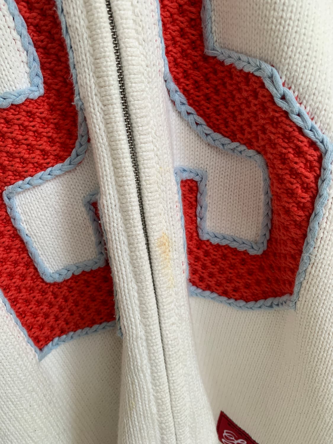 슈프림 니트 집업 L 상품이미지3