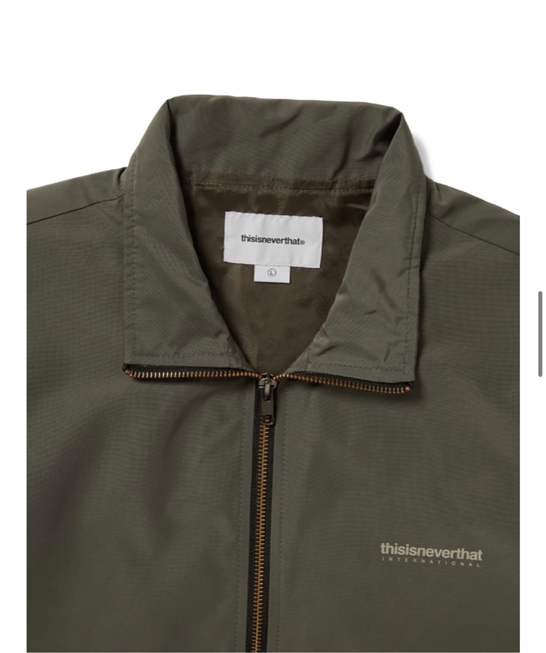 디스이즈네버뎃 자켓 올리브(s) 상품이미지3