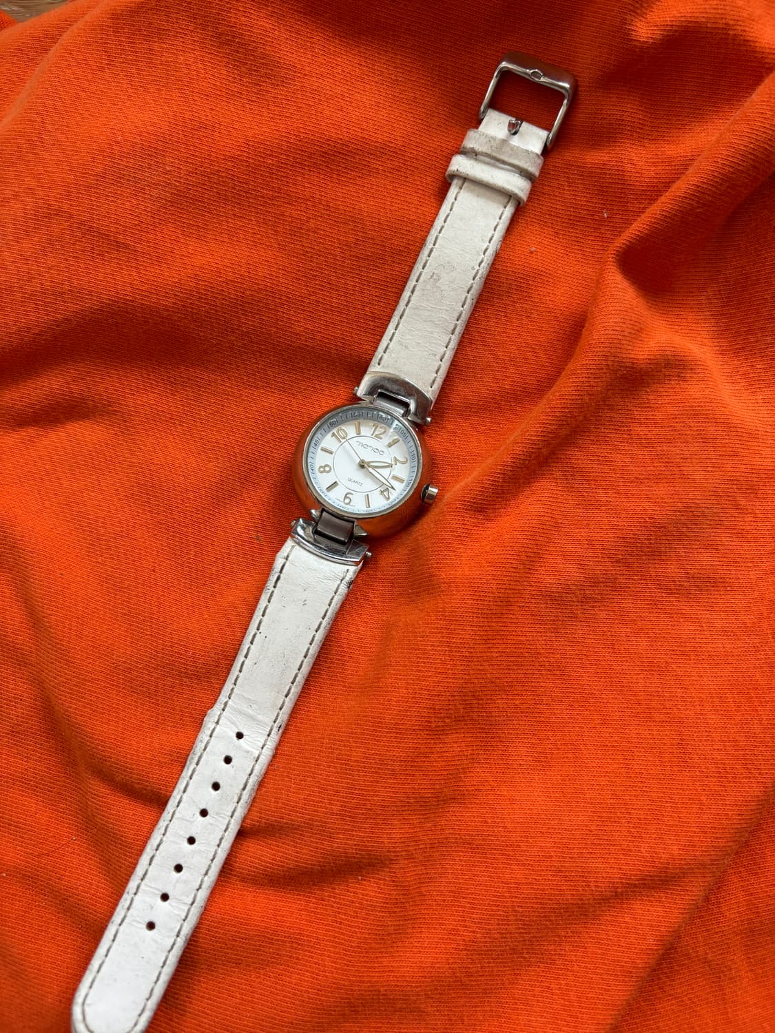 vintage tictoc design leather watch 상품이미지1
