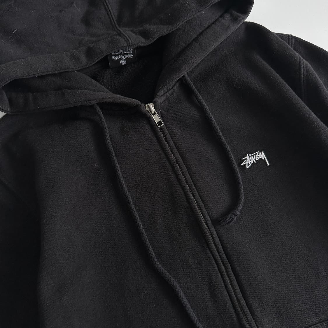 Stussy 스투시 00‘s 스탁 자수 후드집업 상품이미지2