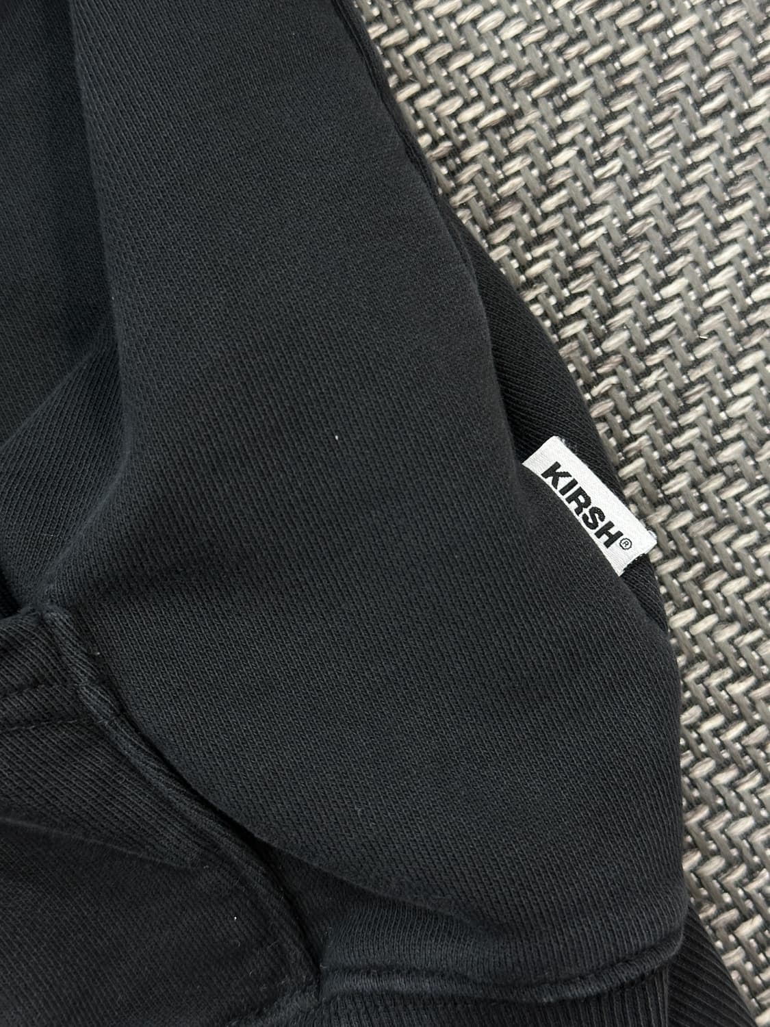 키르시 후드집업 블랙 상품이미지5