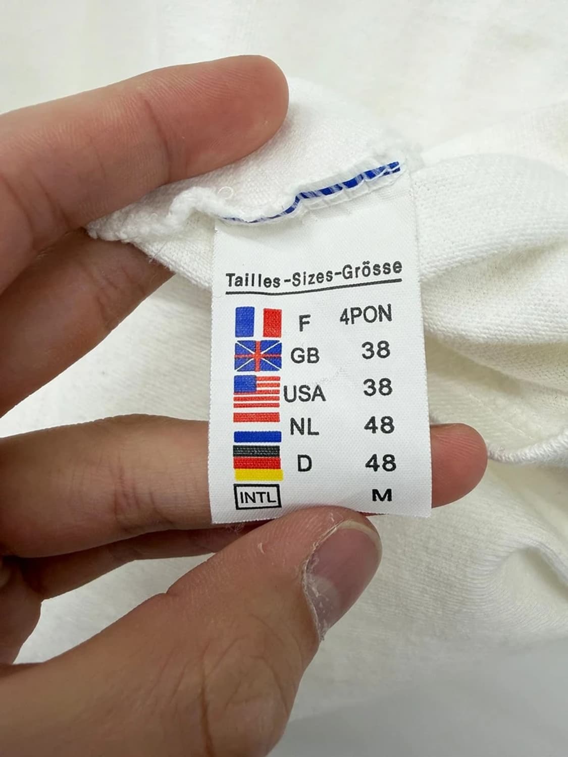 세인트제임스 클래식 로고패치 코튼 반팔 티셔츠 PN9734 상품이미지8