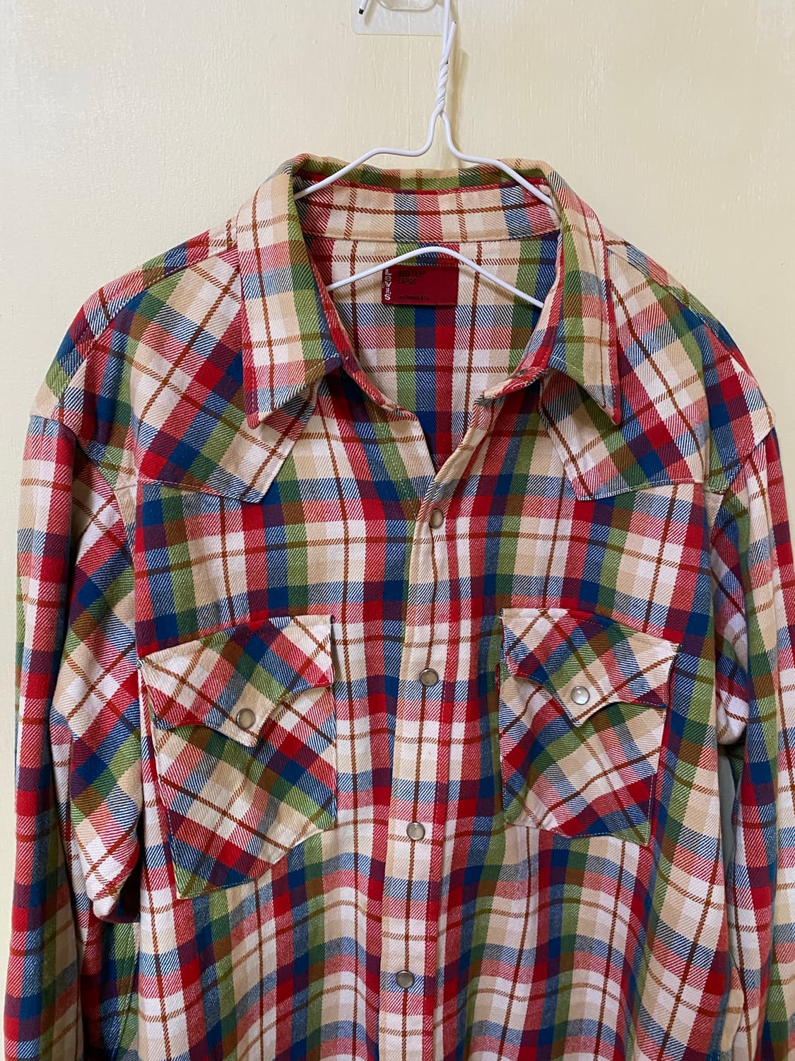 리바이스 플라넬 스냅 셔츠 상품이미지2