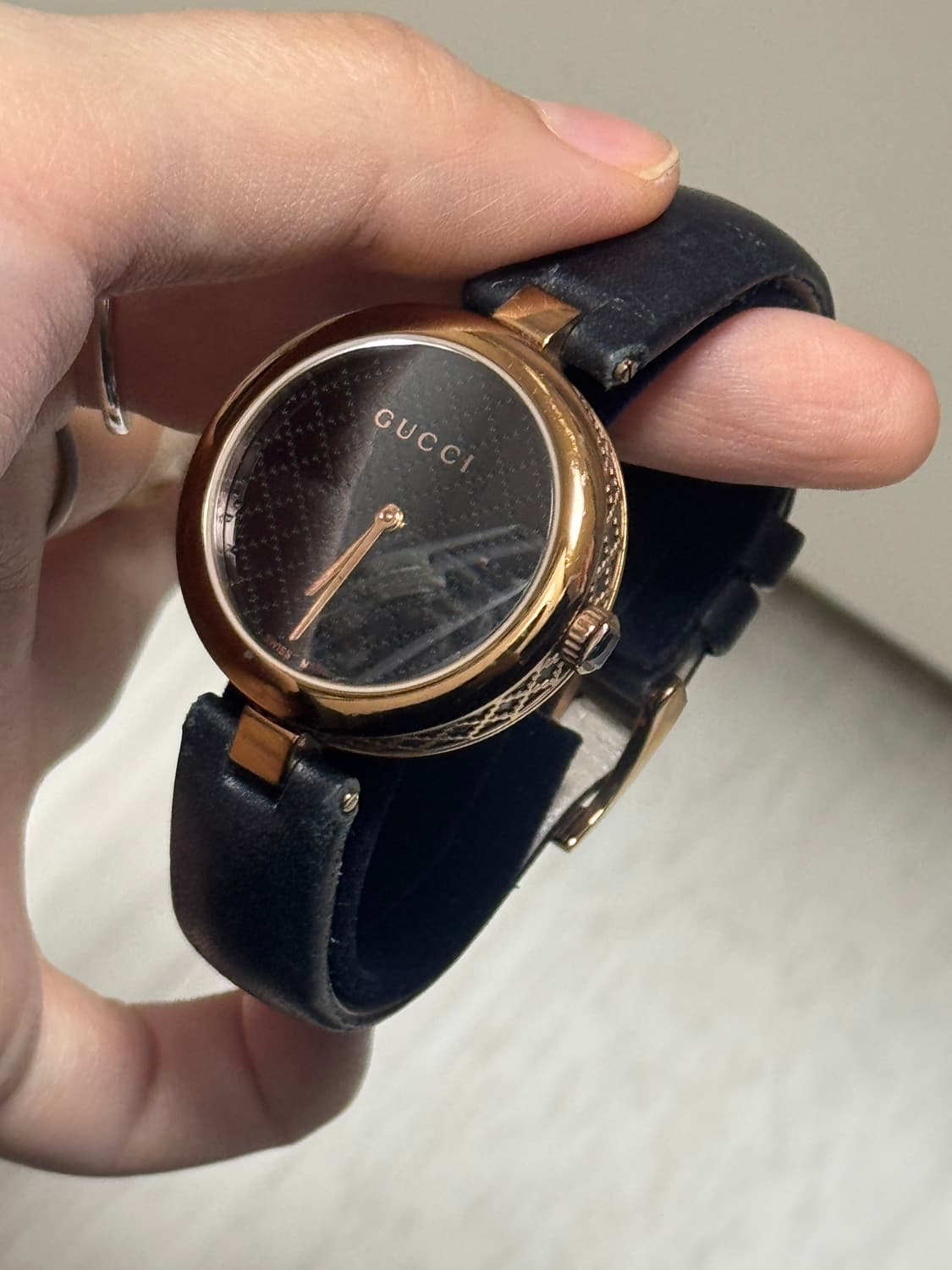 구찌 블랙 여성 시계 상품이미지2