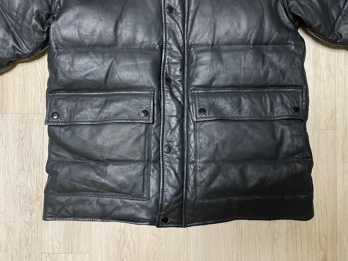 100) 70's 복각 모건 소가죽 시에라 다운패딩(RRL&LVC&폴로) 상품이미지8
