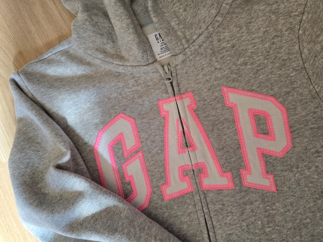 GAP 갭 그레이핑크 y2k 후드집업 pink st 스팽글 후디 상품이미지1