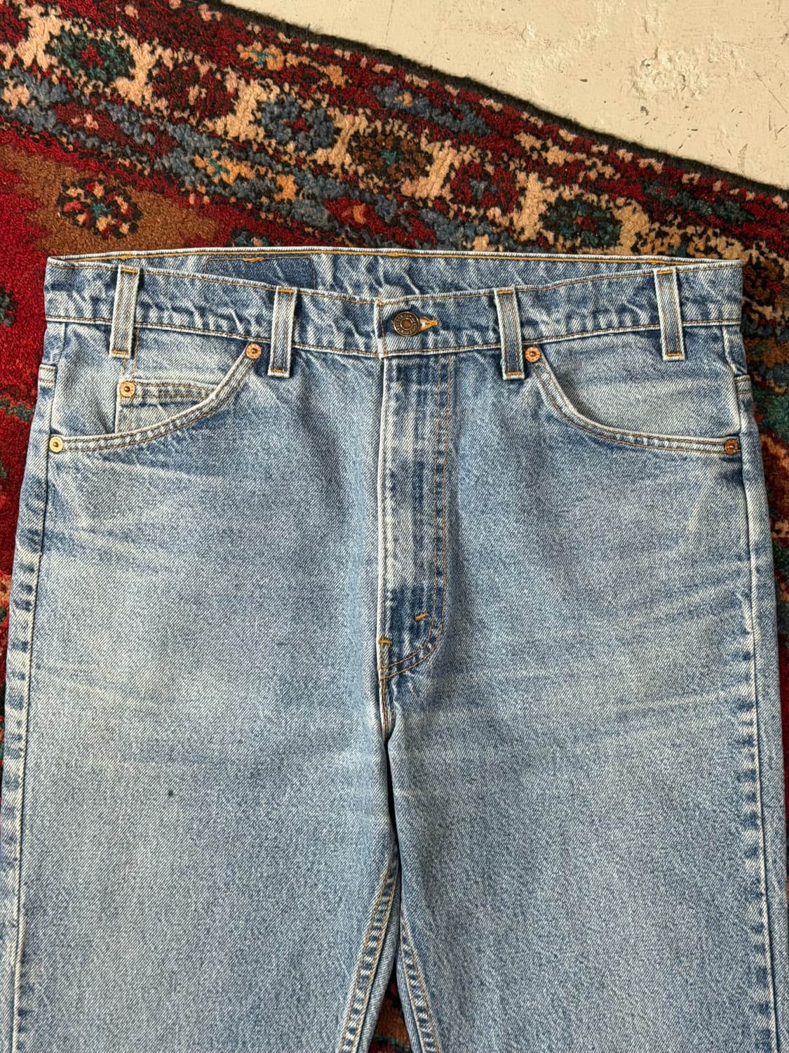 90's USA 빈티지 리바이스 517 오렌지탭 부츠컷 상품이미지5