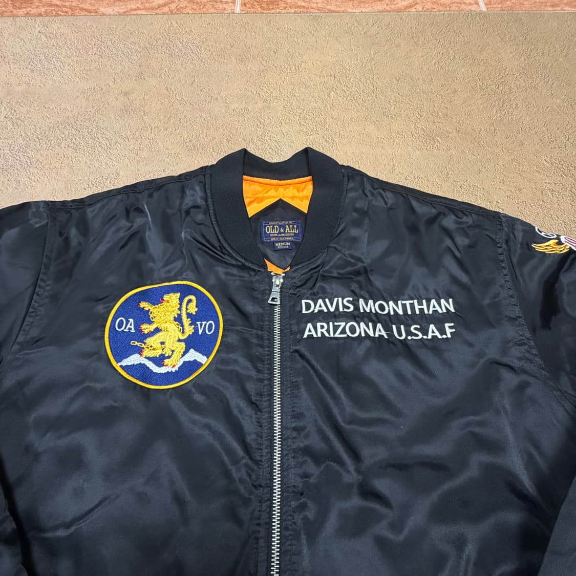 올드&올 용자수 MA-1 점퍼 상품이미지3