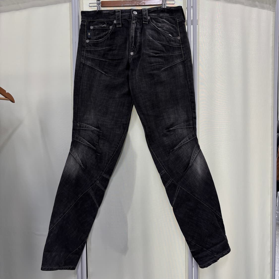 미치코코시노 커브드 데님 팬츠  상품이미지1