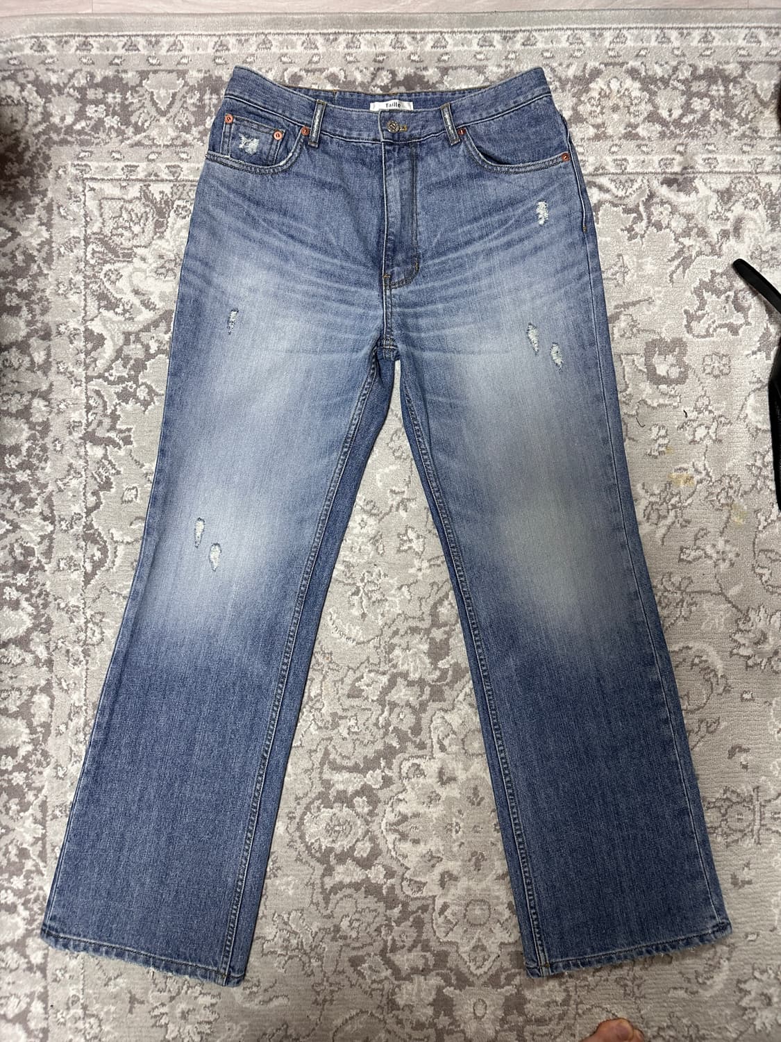 타일레 25fw 부츠컷 데님 CLASH BLUE 2사이즈 상품이미지1