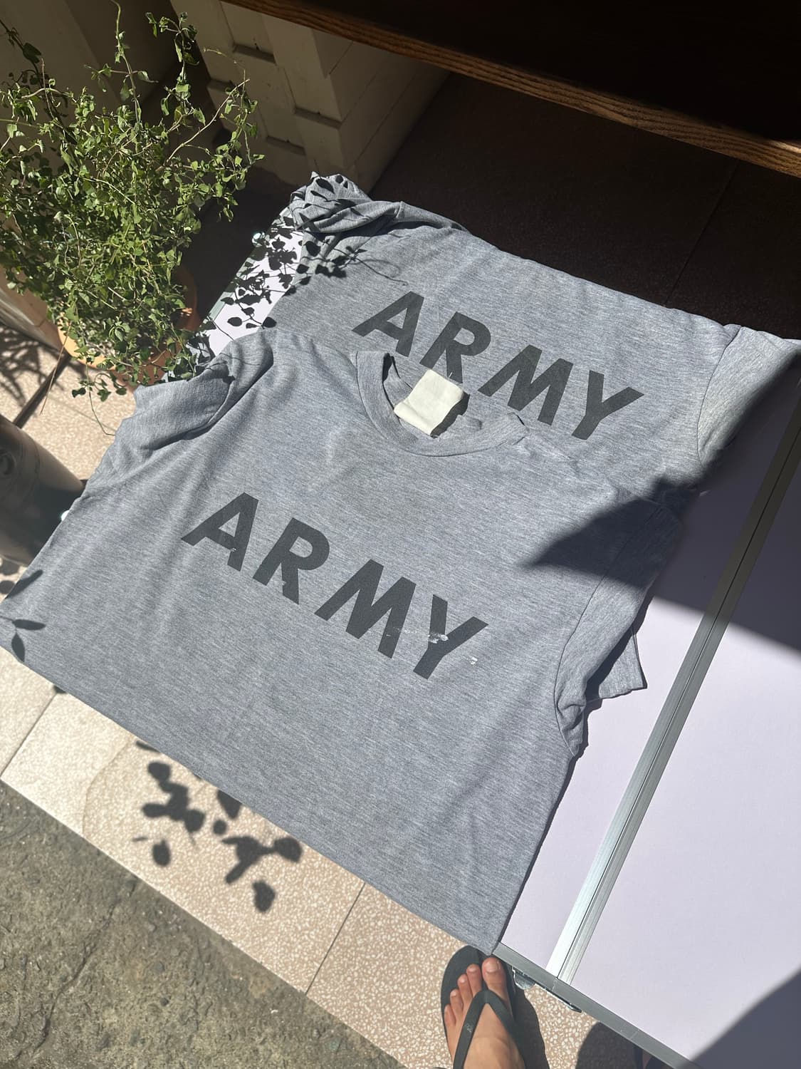 American IPFU U.S Army logo T-shirt 상품이미지1