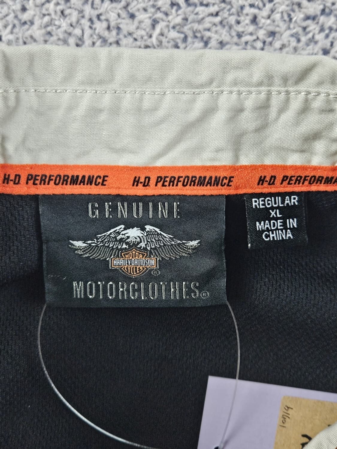 할리데이비슨 모터사이클 레이싱 바이커 셔츠 ( XL ) / 10719 상품이미지7