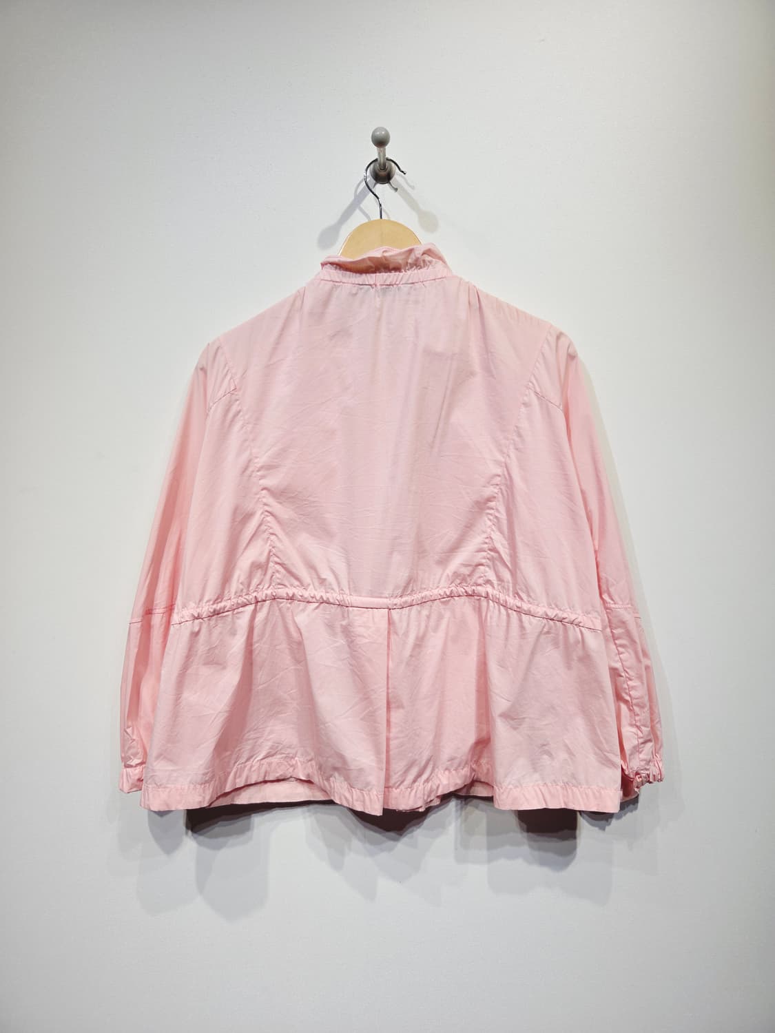 ANNA SUI 안나수이 핑크 셔링 밴딩 집업 자켓 상품이미지6