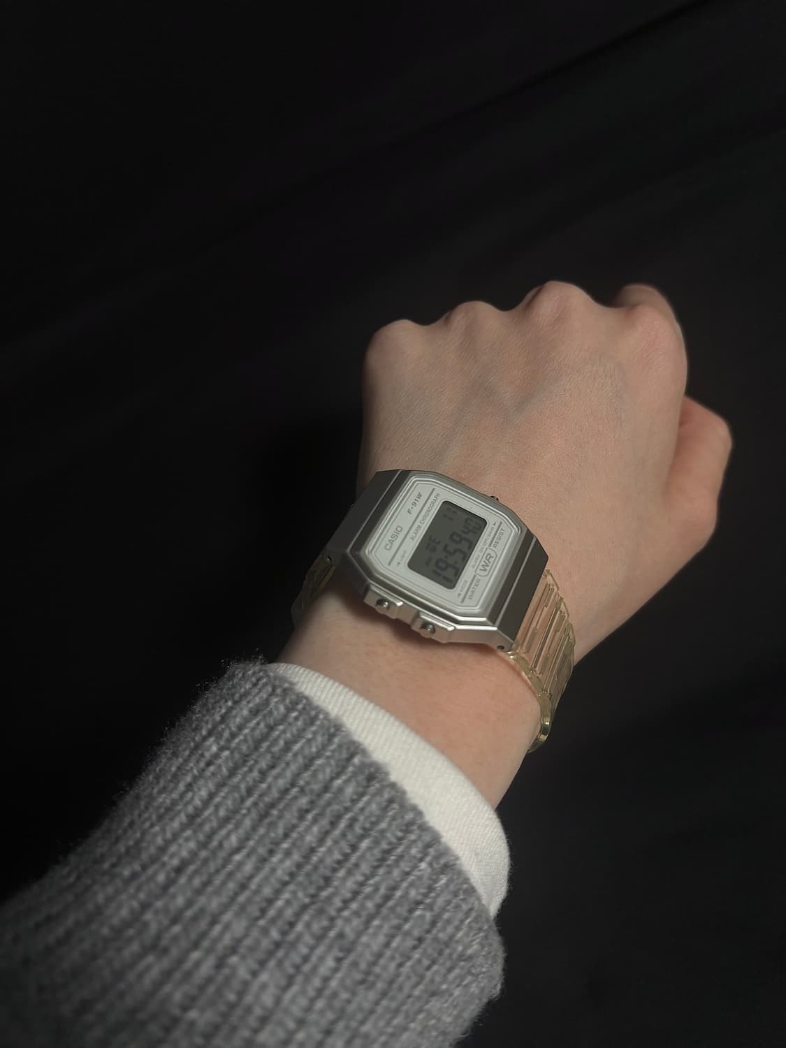 카시오 투명 스트랩 손목시계 상품이미지3