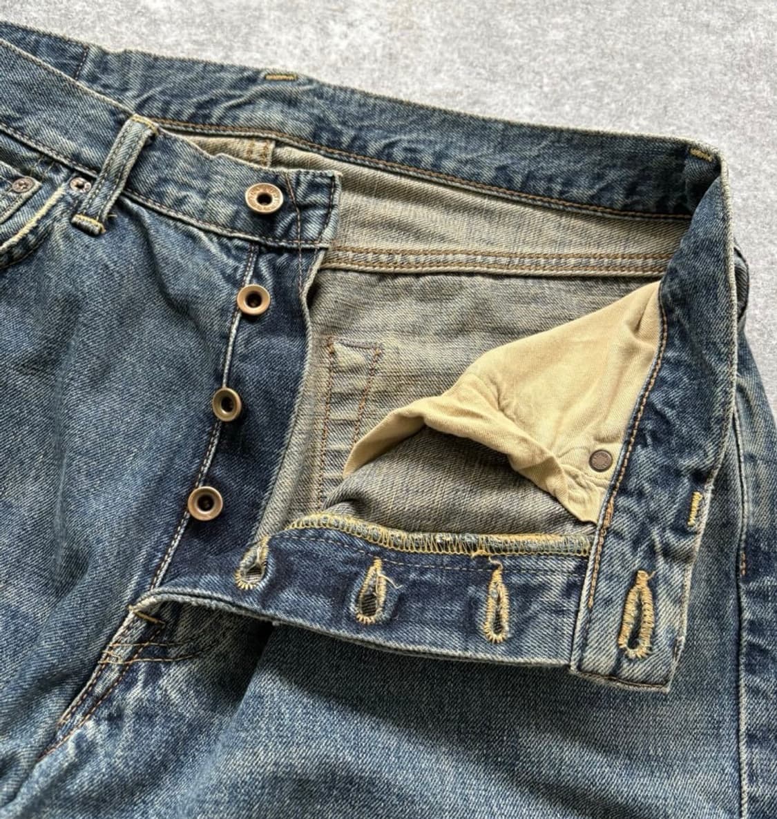에드윈 505 셀비지 데님 34 상품이미지4