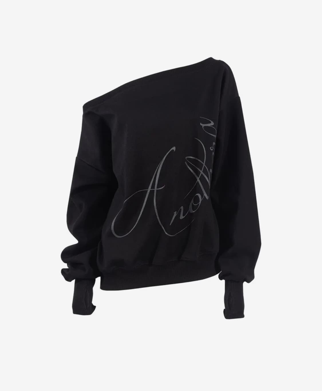 오프숄더 맨투맨 상품이미지1