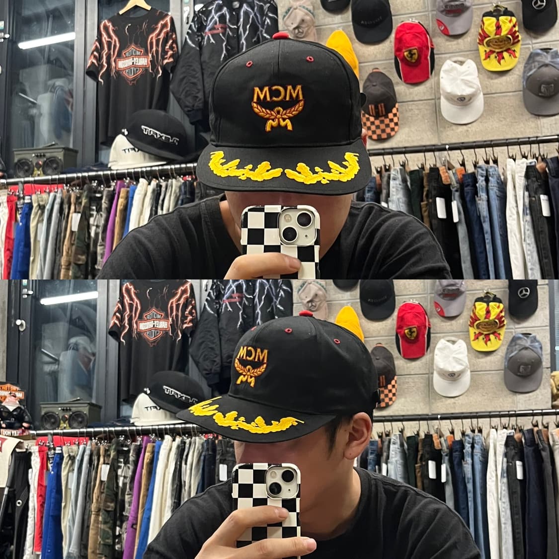 빈티지 MCM 트러커캡 상품이미지7