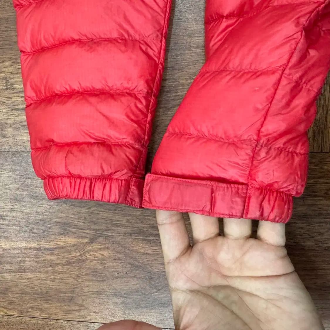 여성용 M 노스페이스 써밋 경량 패딩 자켓 상품이미지6