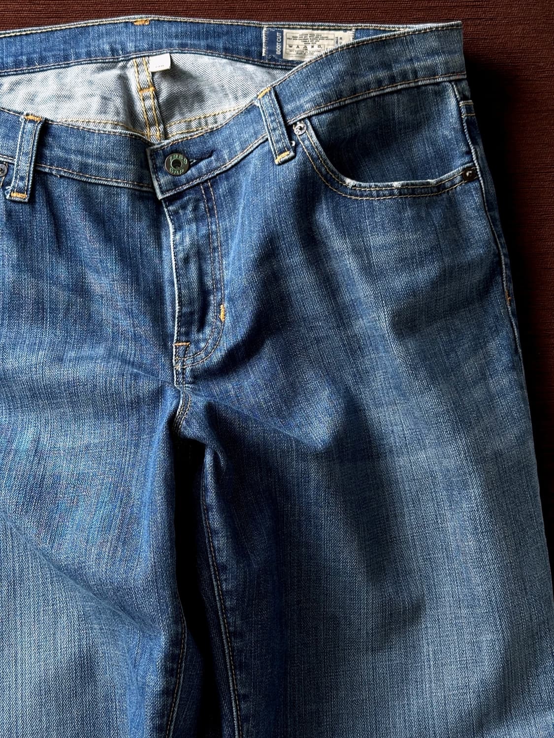 5pkt semi flare design denim pants 상품이미지4