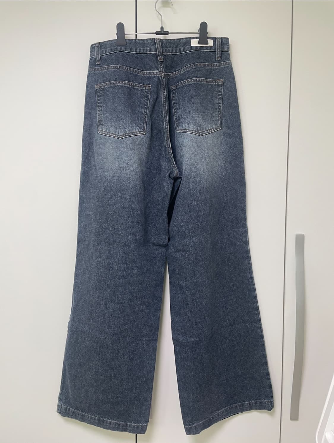 로우클래식 LOOSE-FIT JEANS_GREY BLUE 루즈핏 진 M 상품이미지5