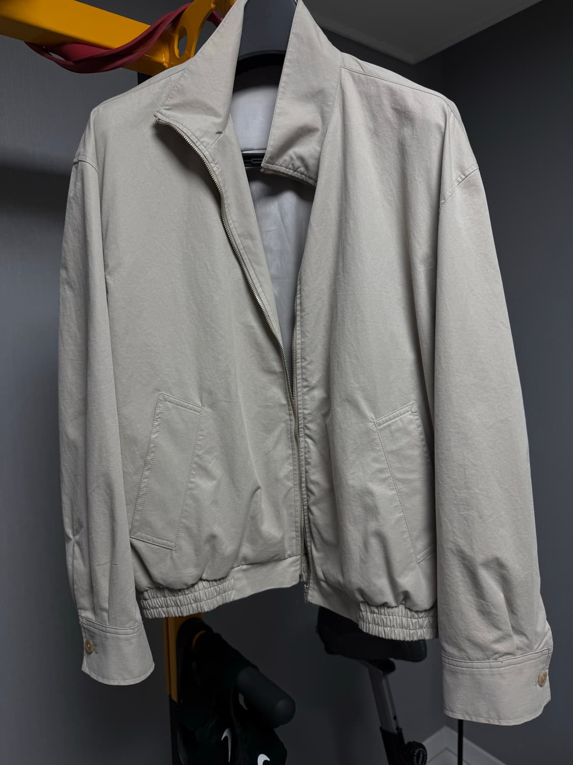 브라운야드 스탠드카라 블루종 상품이미지3