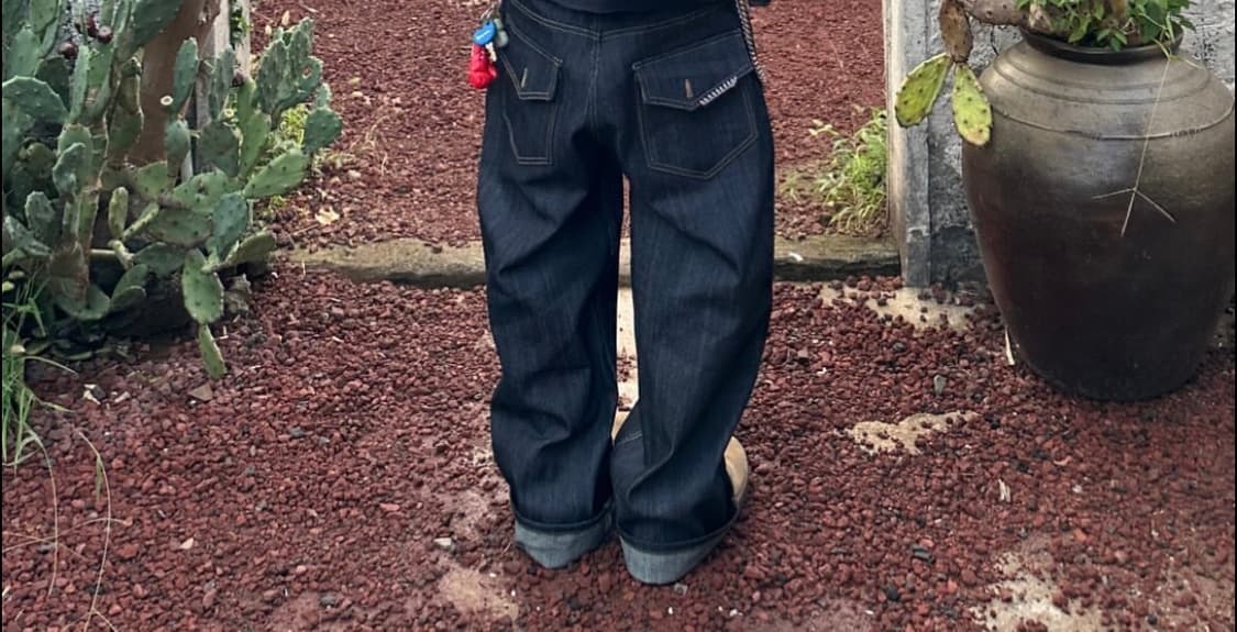 노쿨러스 데님팬츠 1사이즈 상품이미지1