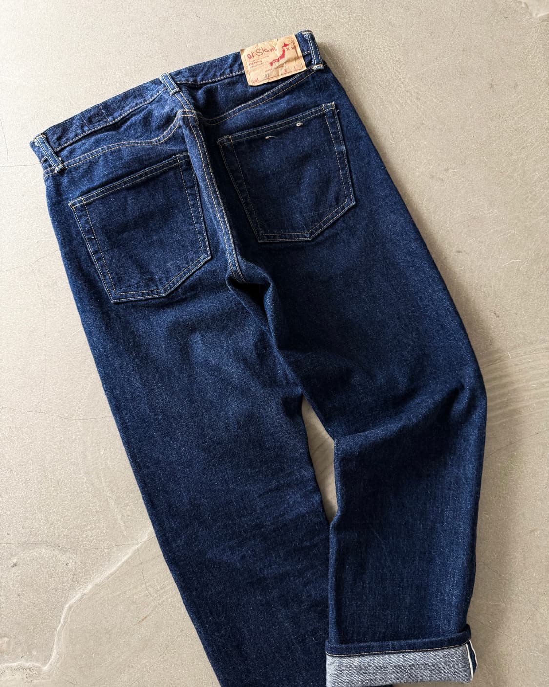 OrSlow Lot 107 Selvedge Denim Pants 상품이미지9