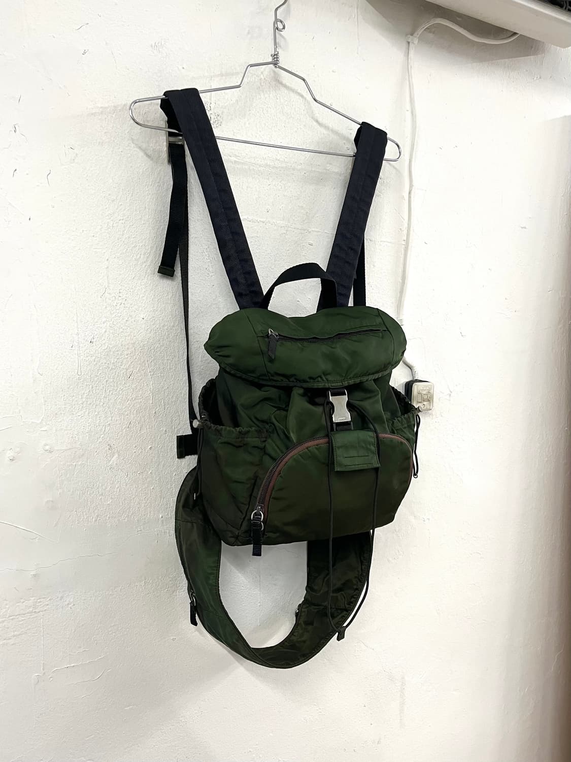 프라다 1998 아카이브 밀리터리 포코노 나일론 백팩 상품이미지4