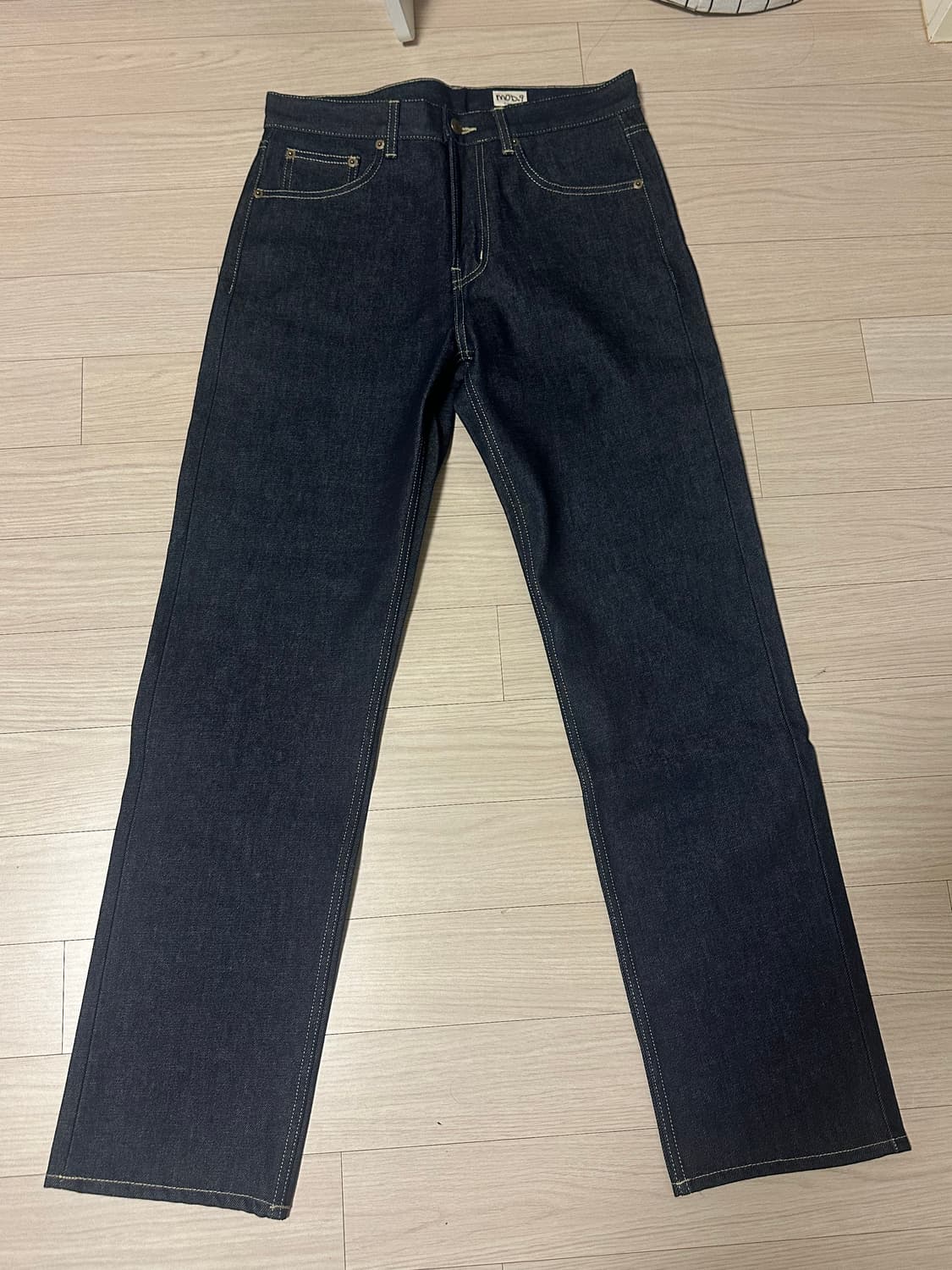 새상품 )모드나인 One-Day 데님팬츠 31 상품이미지4