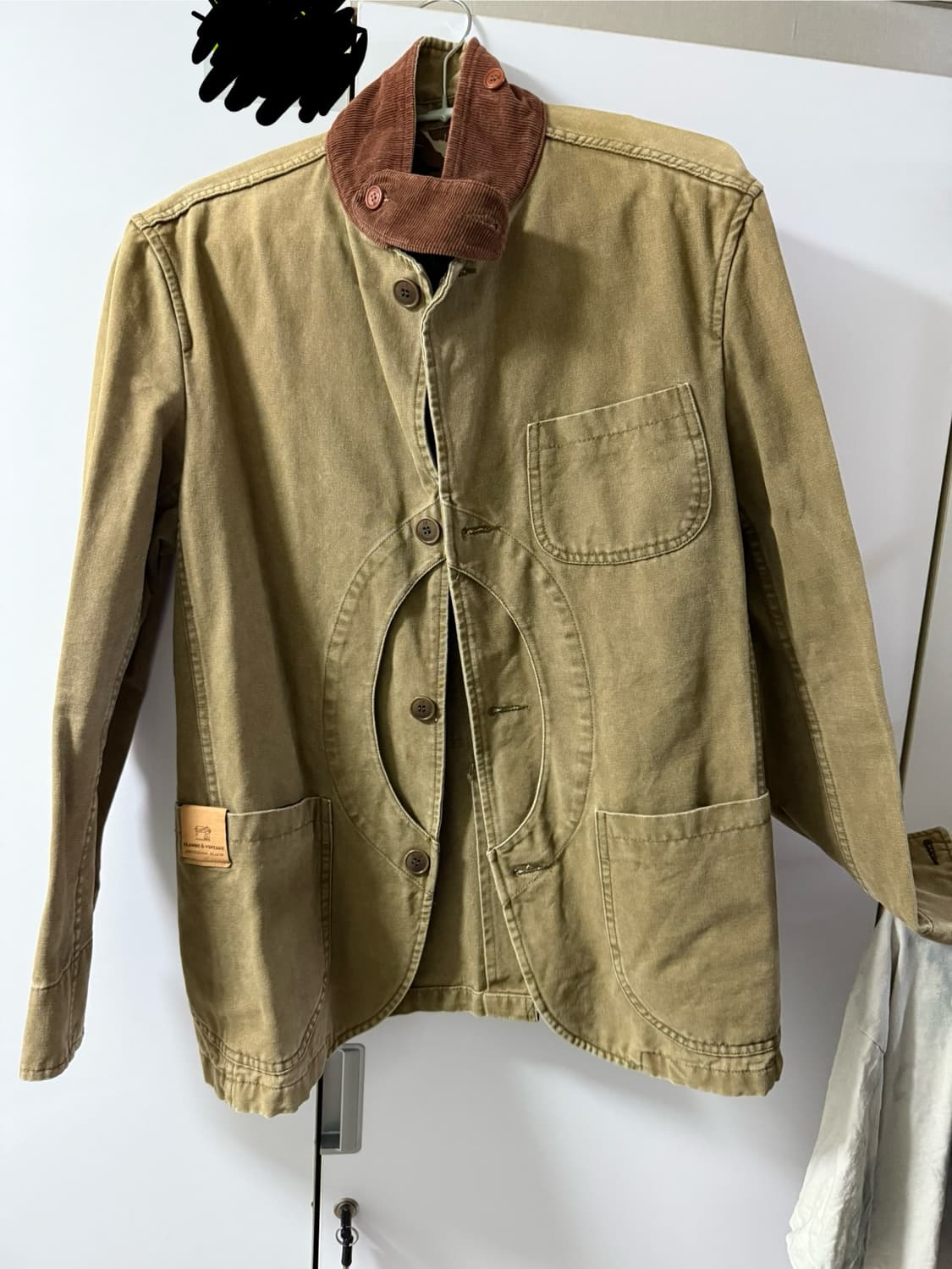 asepsi 카키 자켓 상품이미지1