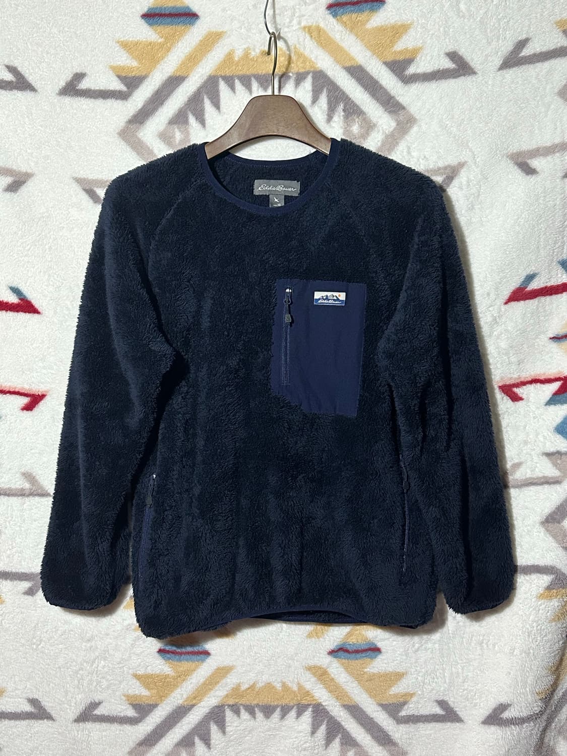 [에디바우어] •Bulky Fleece L/S Tee 상품이미지1