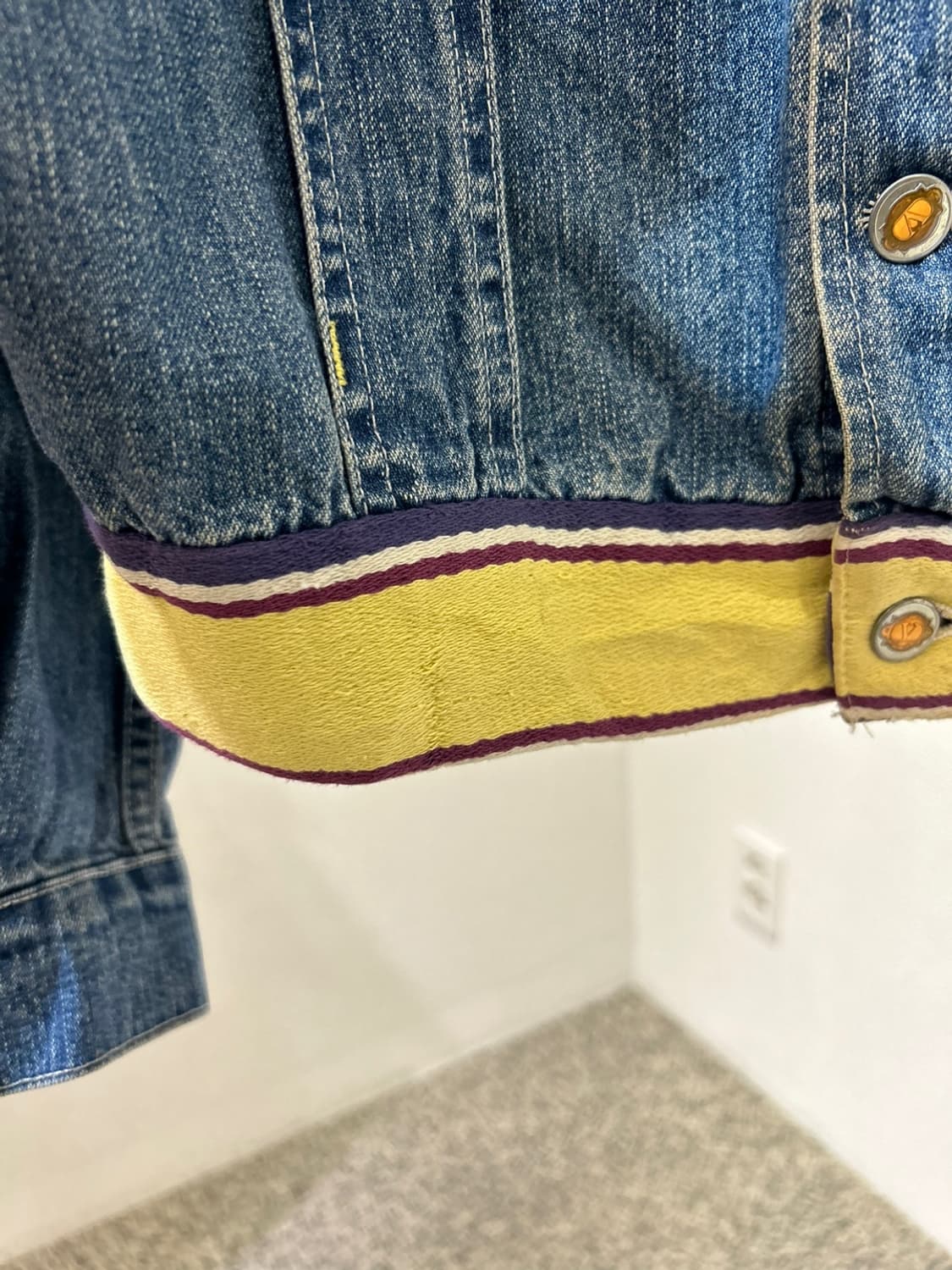 발렌티노 CASINO DU MONDE 데님 청자켓 상품이미지4