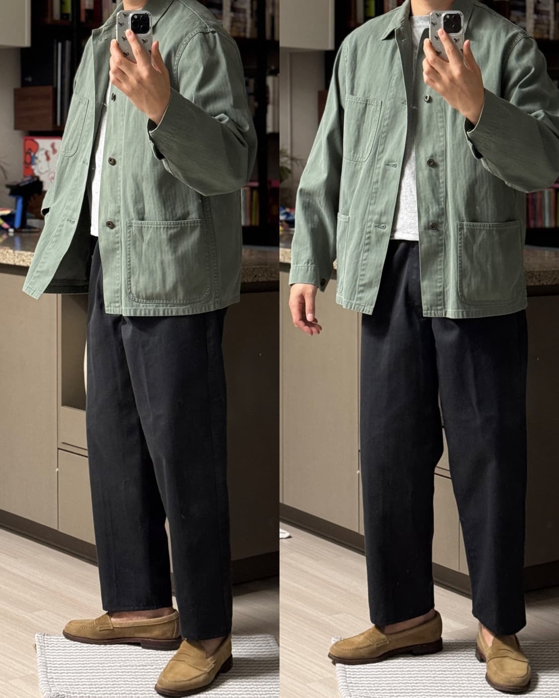 블럼스 코튼 헤링본 트윌 초어 자켓 3사이즈 상품이미지2