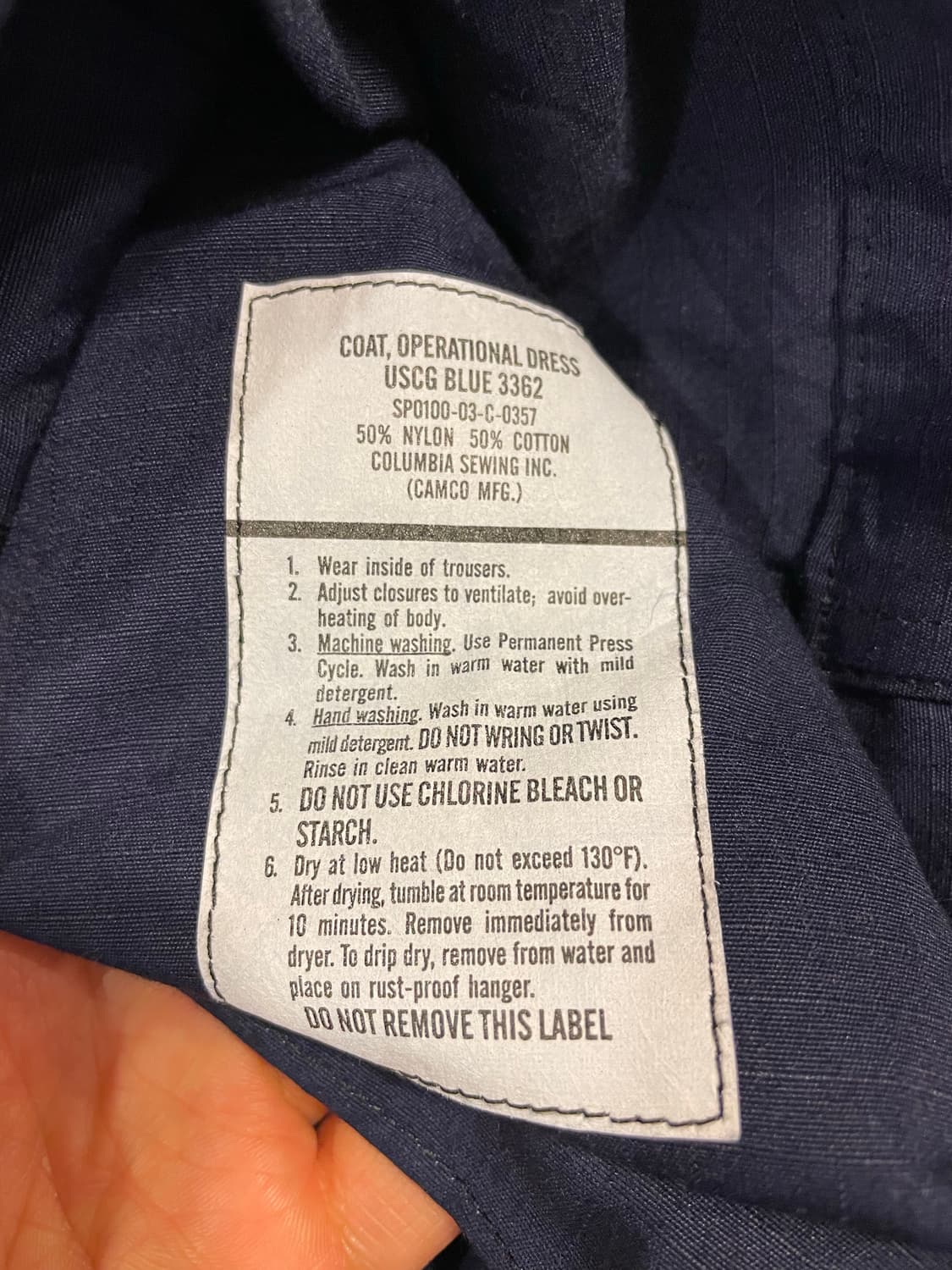 USA 해안경비 셔츠 상품이미지6