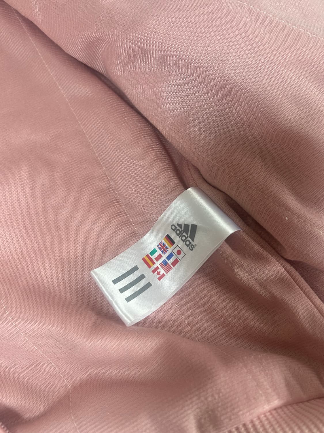 아디다스 딸기우유 퍼 후드 져지 자켓 상품이미지4